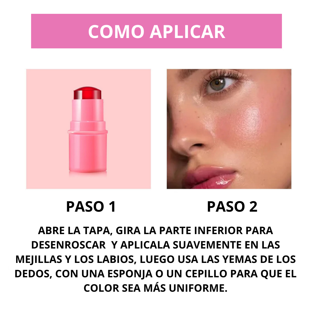 Tinte en Gel Refrescante para Labios y Mejillas